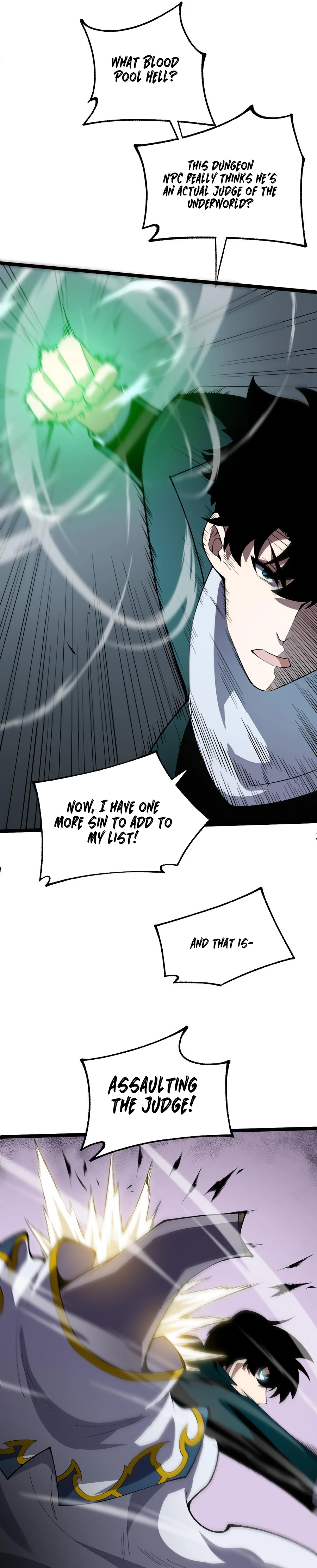 Maxed Strength Necromancer chapter 46 page 12