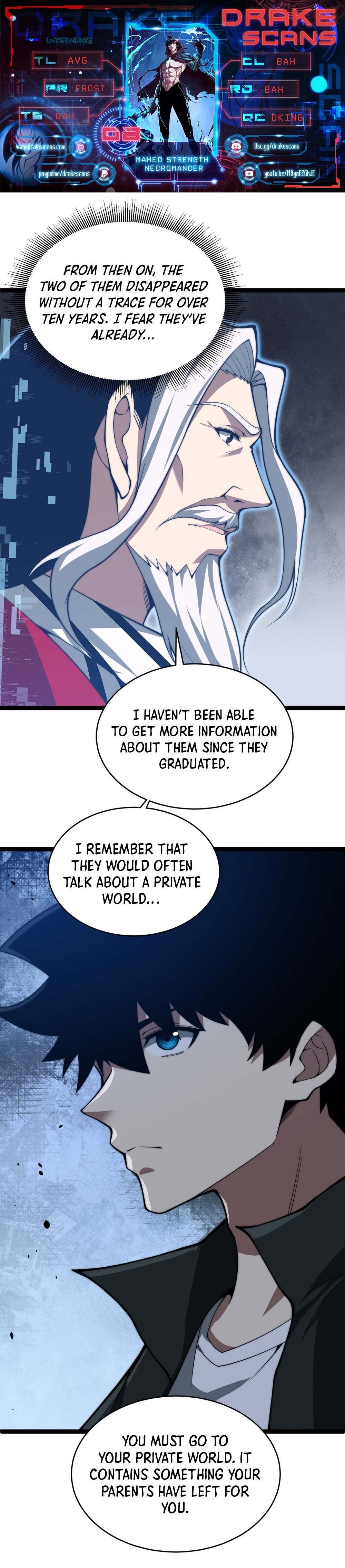 Maxed Strength Necromancer chapter 8 page 1