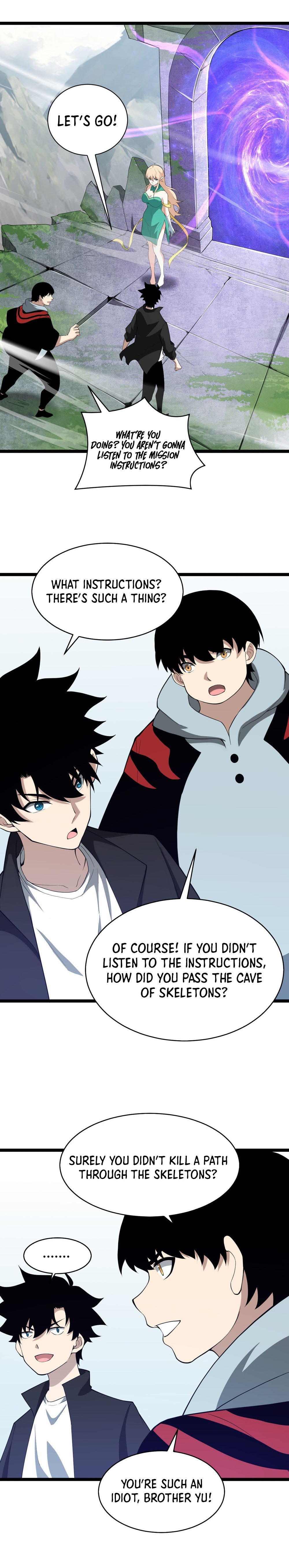 Maxed Strength Necromancer chapter 8 page 7