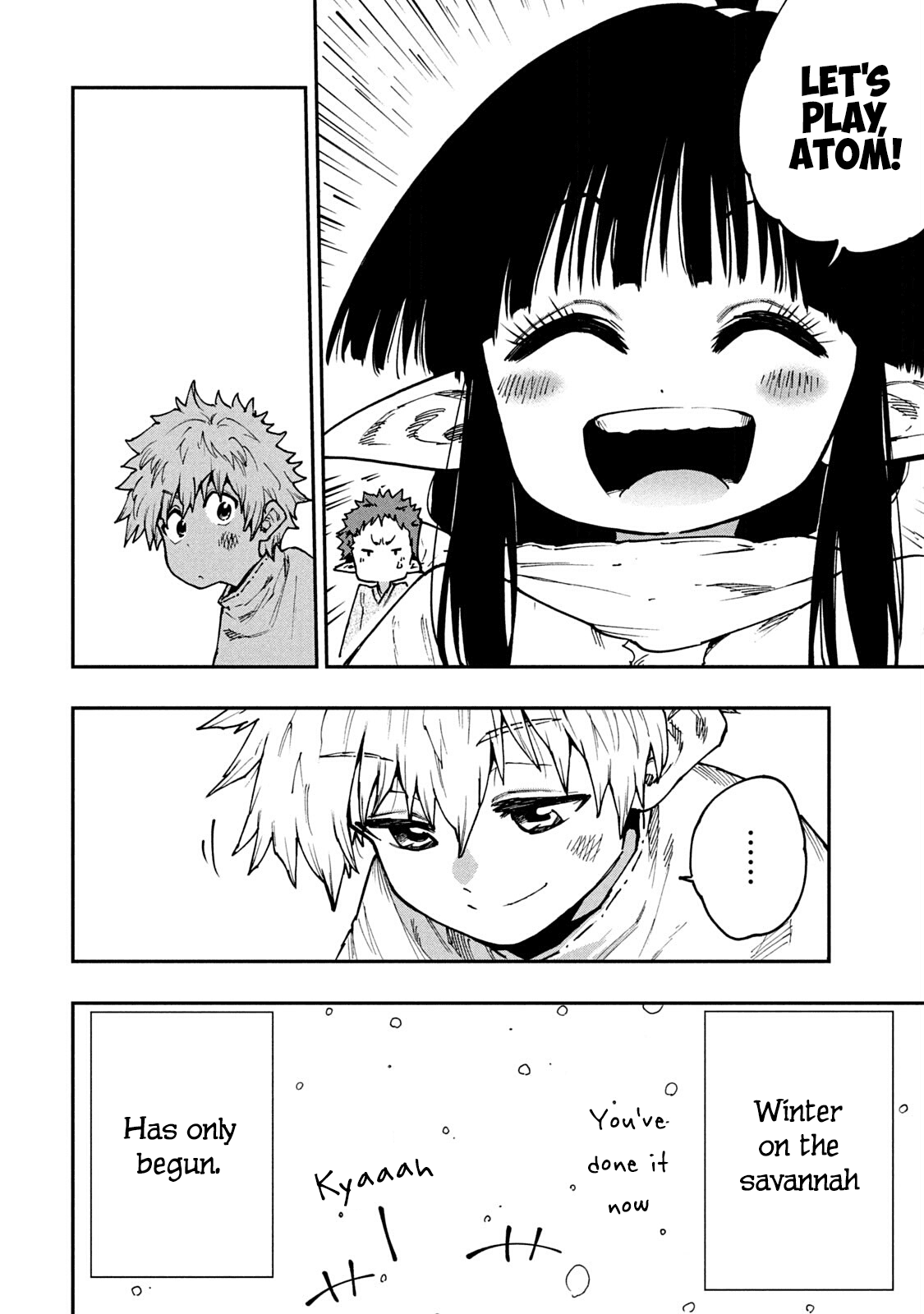 Mazumeshi Elf to Youbokugurashi chapter 57 page 18