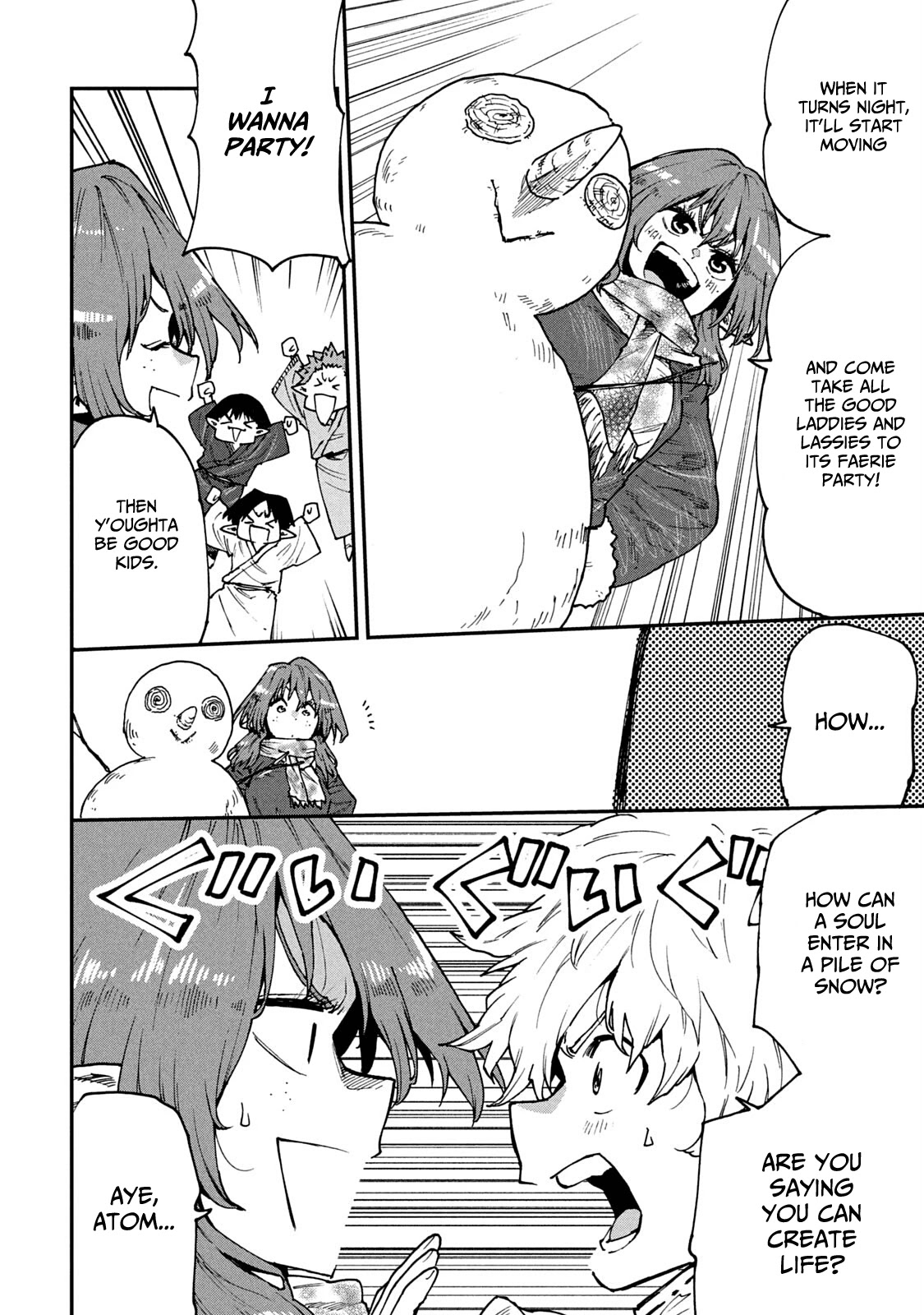 Mazumeshi Elf to Youbokugurashi chapter 58 page 8