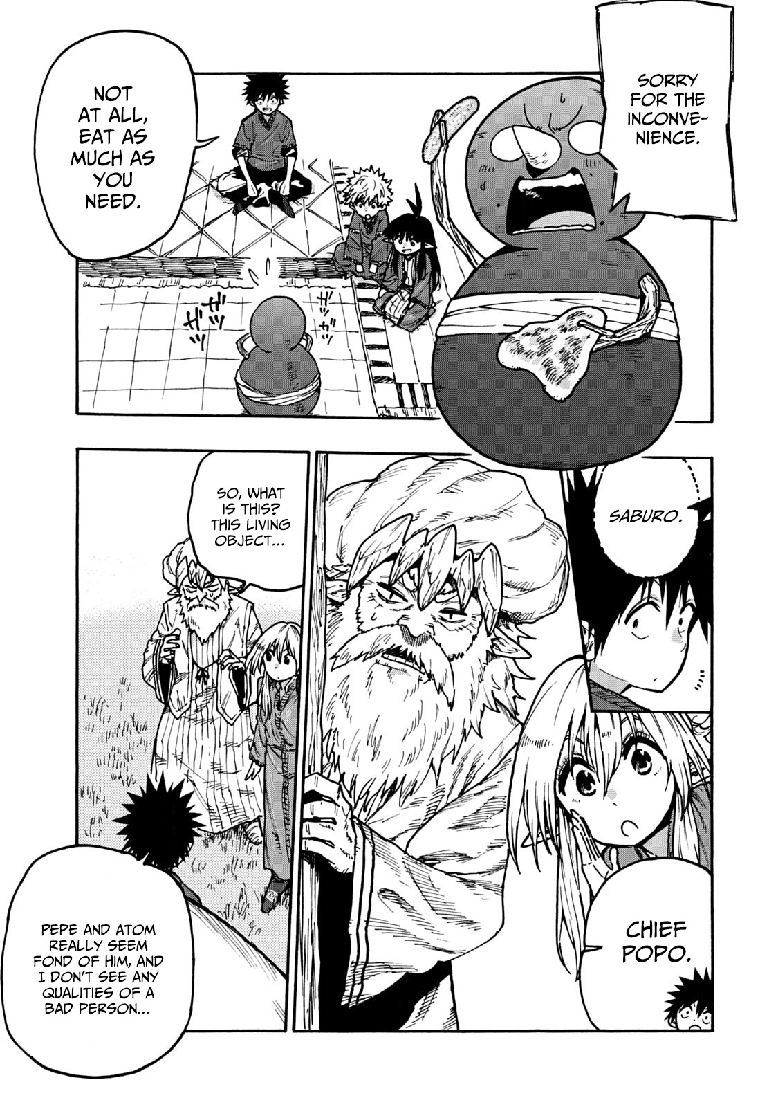 Mazumeshi Elf to Youbokugurashi chapter 65 page 3