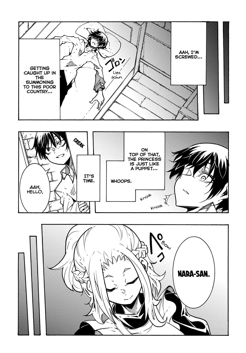 Meccha Shoukan Sareta Ken The Comic chapter 3.1 page 8