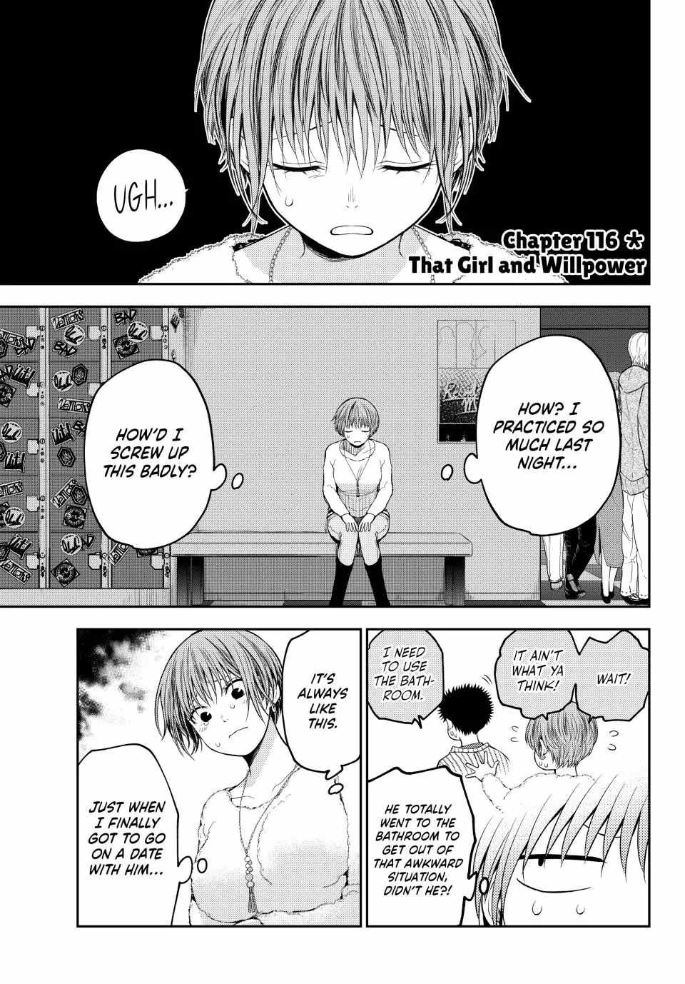 Medaka Kuroiwa is Impervious to My Charms chapter 116 page 1