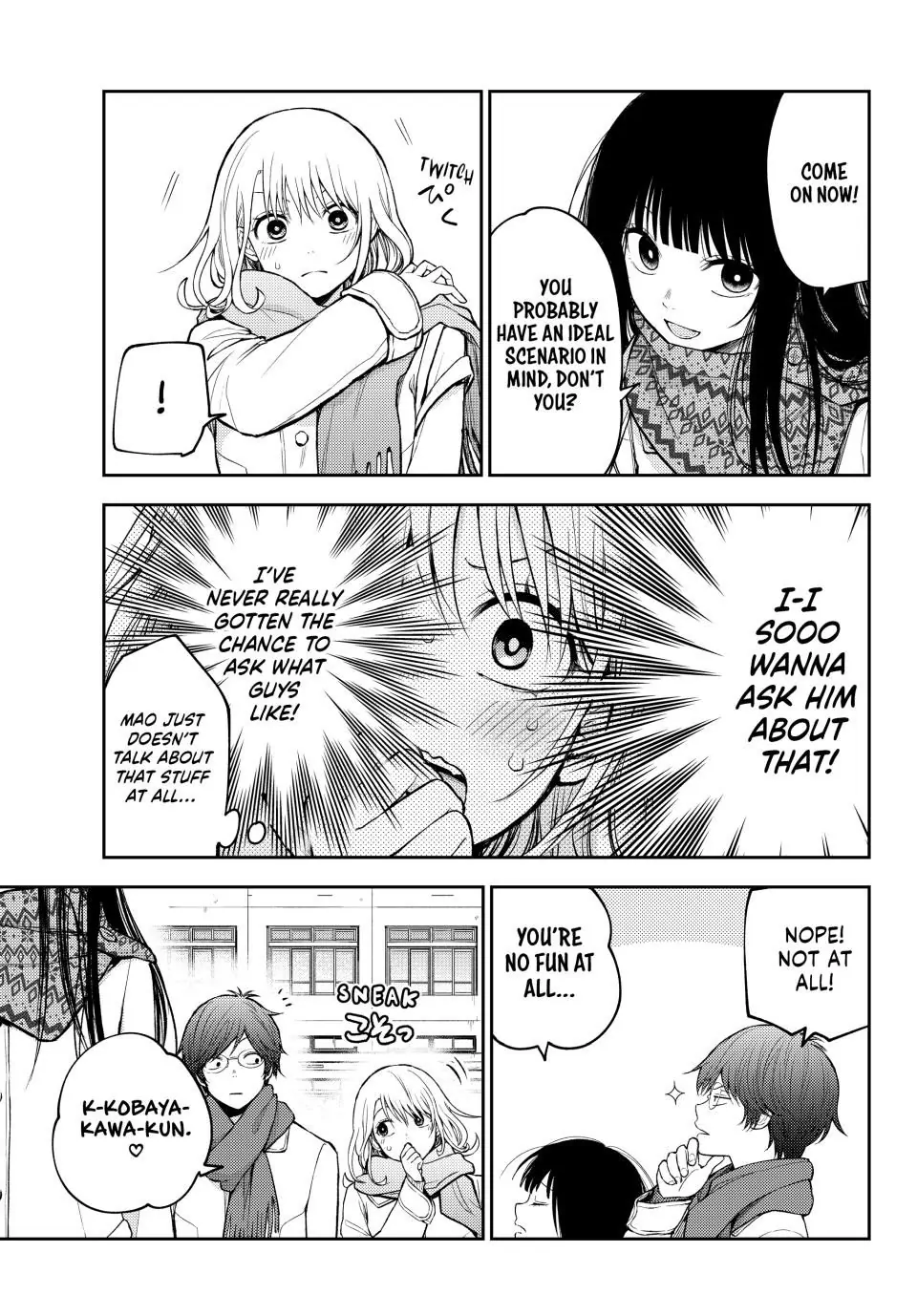 Medaka Kuroiwa is Impervious to My Charms chapter 121 page 9