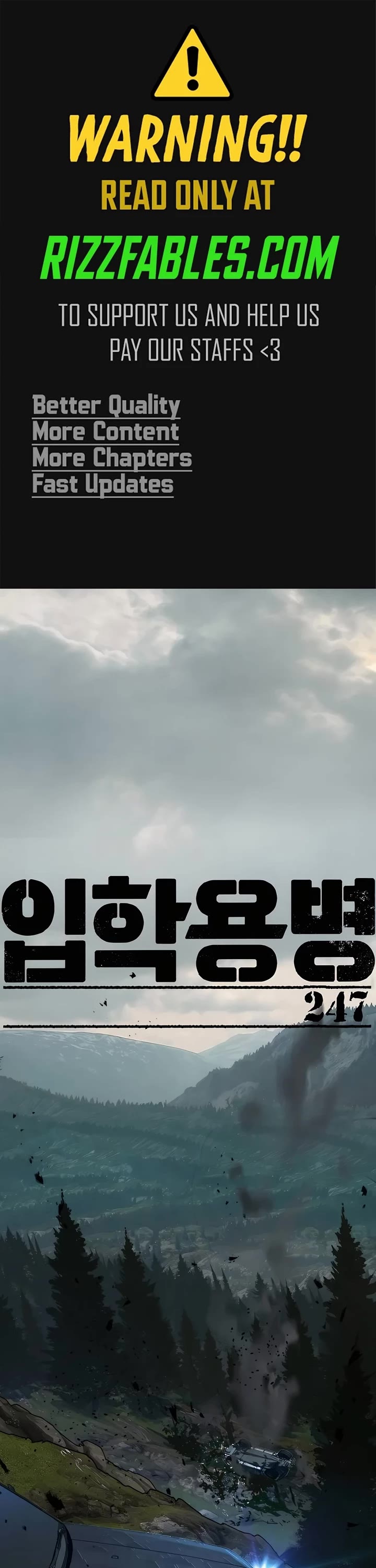 Mercenary Enrollment chapter 247 page 1