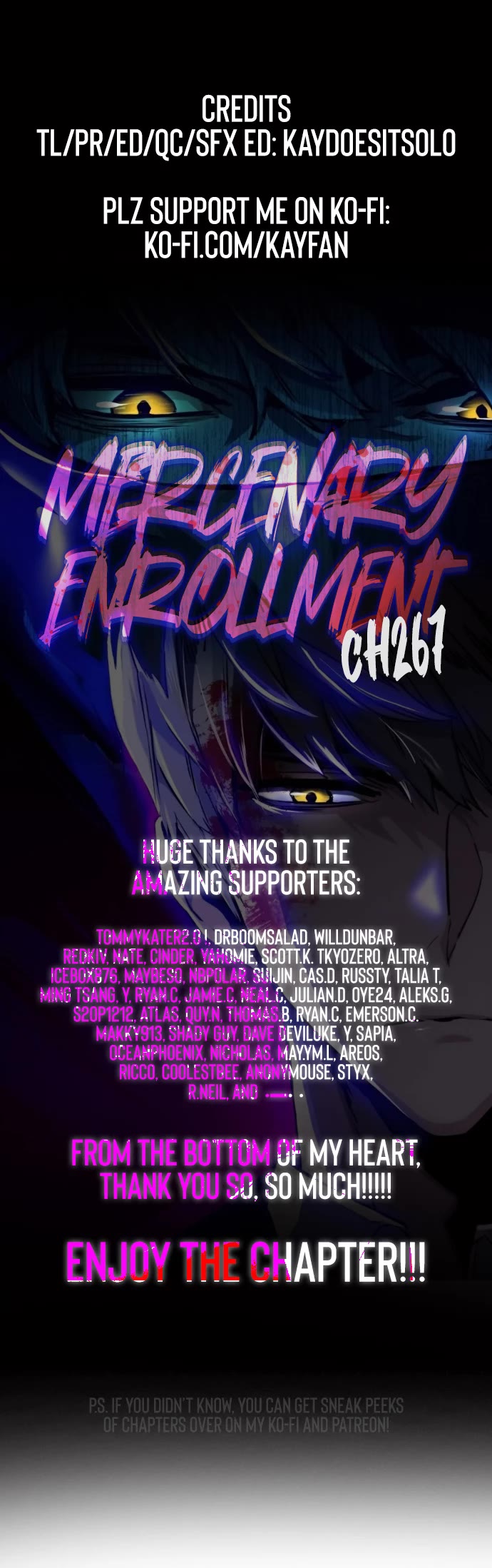 Mercenary Enrollment chapter 267 page 1