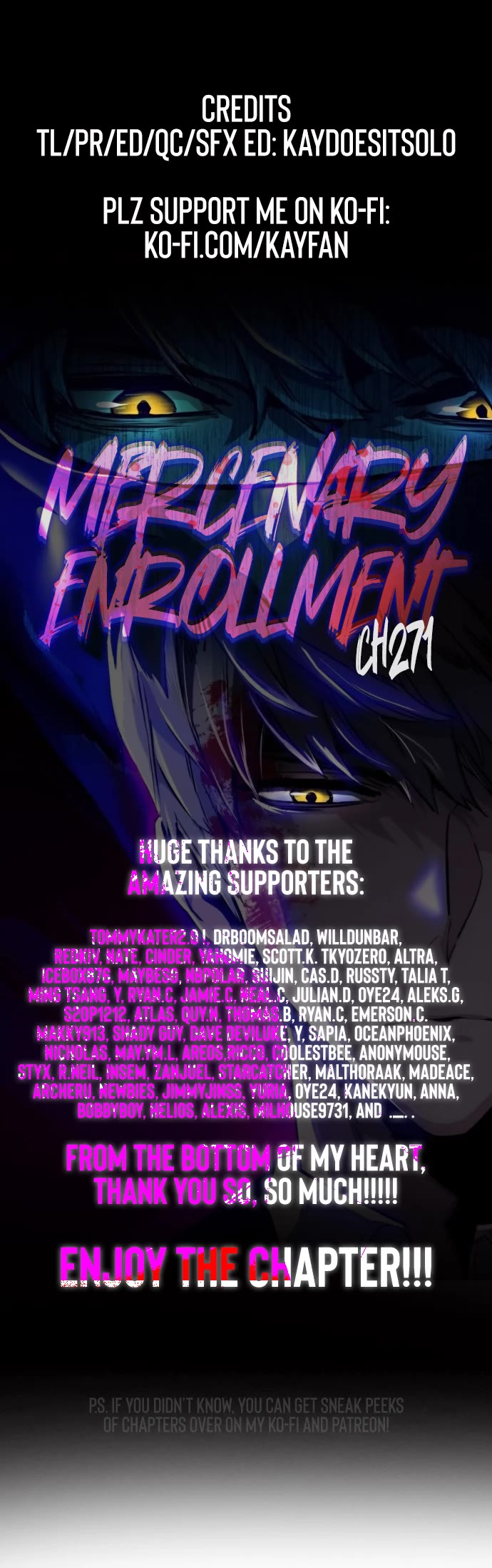 Mercenary Enrollment chapter 271 page 1