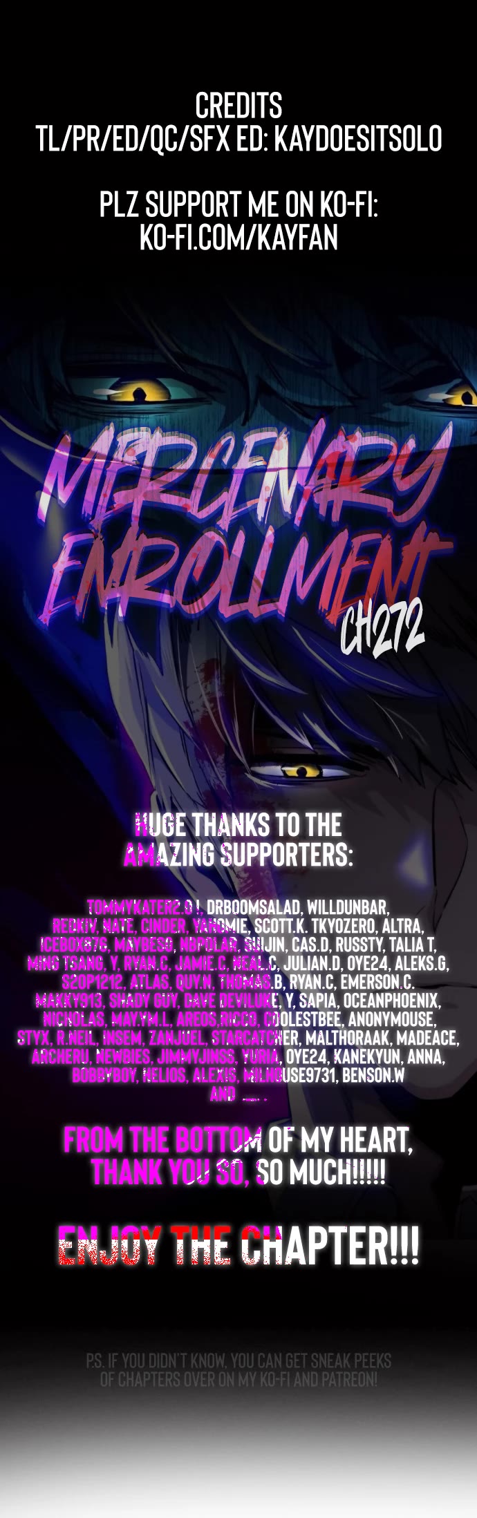 Mercenary Enrollment chapter 272 page 1