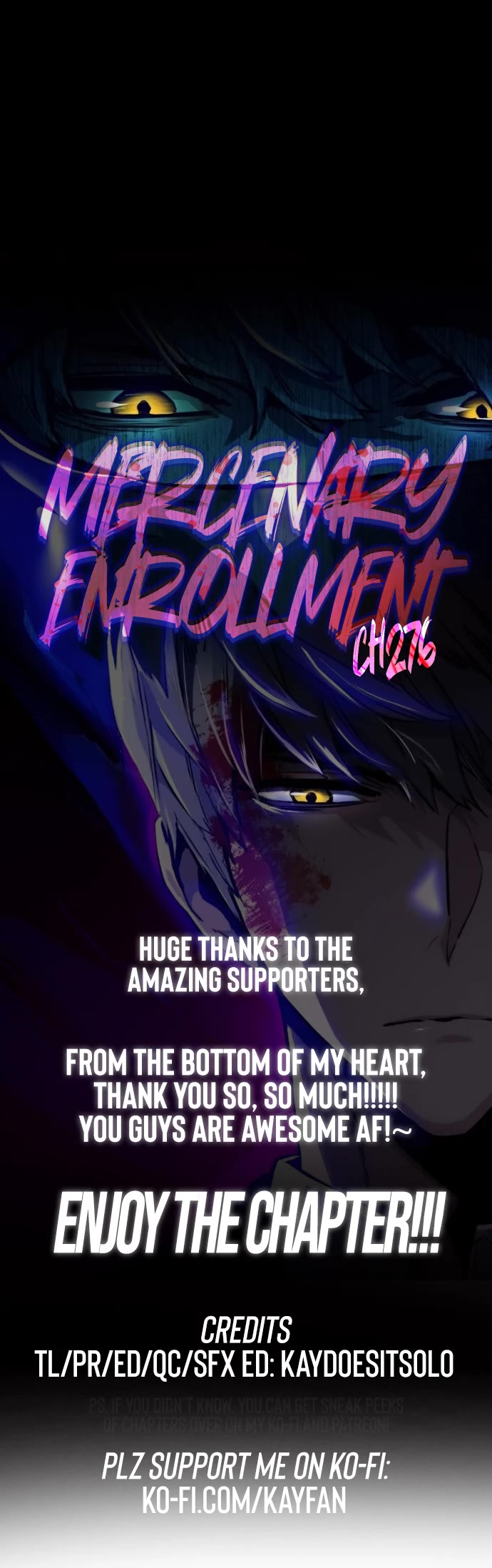 Mercenary Enrollment chapter 276 page 1