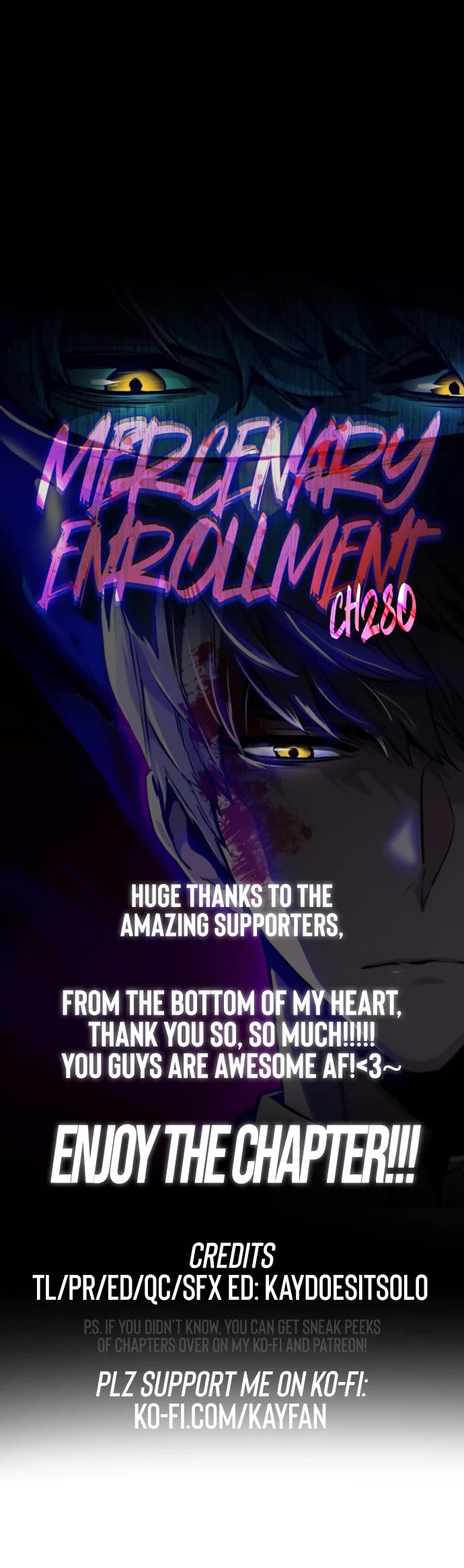 Mercenary Enrollment chapter 280 page 1