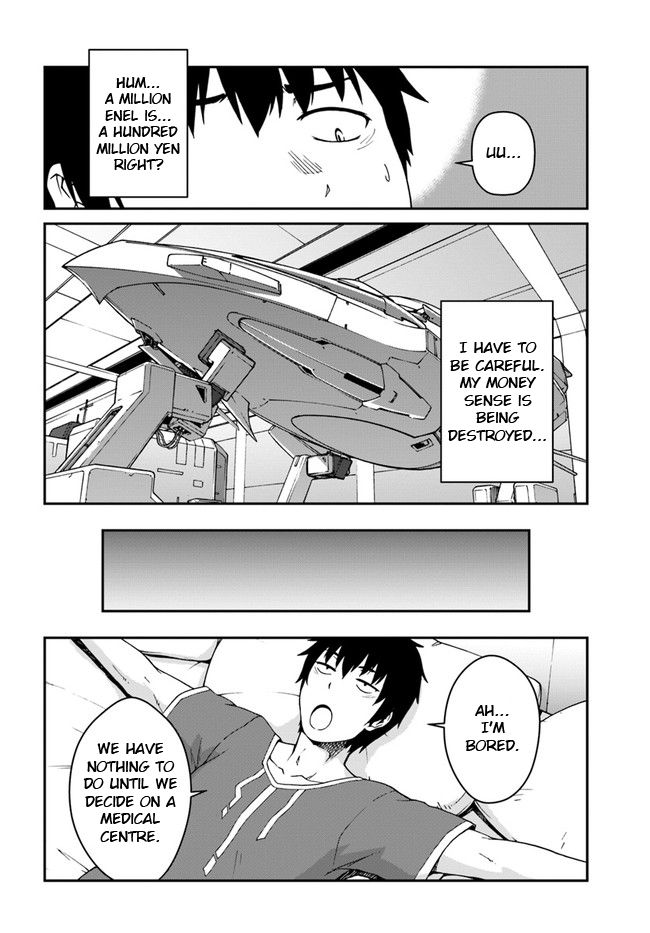 Mezametara Saikyou Soubi to Uchuusenmochi Datta node, Ikkodate Mezashite Youhei toshite Jiyuu ni Ikitai chapter 11.1 page 12