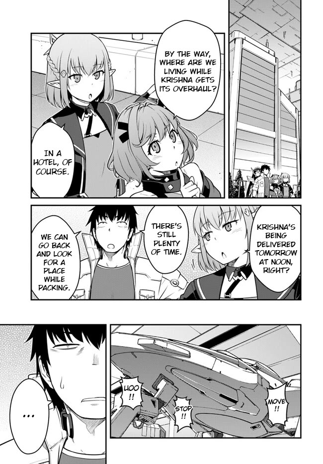 Mezametara Saikyou Soubi to Uchuusen-mochi Datta no de, Ikkodate Mezashite Youhei Toshite Jiyuu ni Ikitai chapter 41.1 page 1