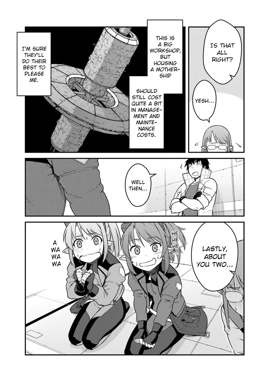 Mezametara Saikyou Soubi to Uchuusen-mochi Datta no de, Ikkodate Mezashite Youhei Toshite Jiyuu ni Ikitai chapter 41.2 page 11