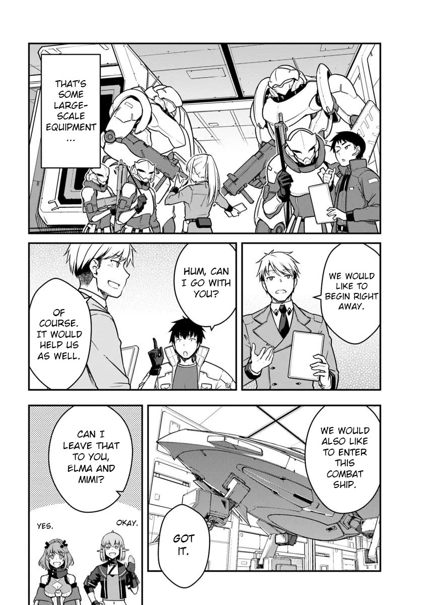 Mezametara Saikyou Soubi to Uchuusen-mochi Datta no de, Ikkodate Mezashite Youhei Toshite Jiyuu ni Ikitai chapter 49 page 4