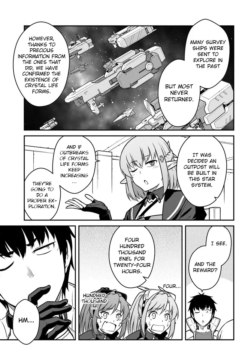 Mezametara Saikyou Soubi to Uchuusen-mochi Datta no de, Ikkodate Mezashite Youhei Toshite Jiyuu ni Ikitai chapter 53.2 page 11