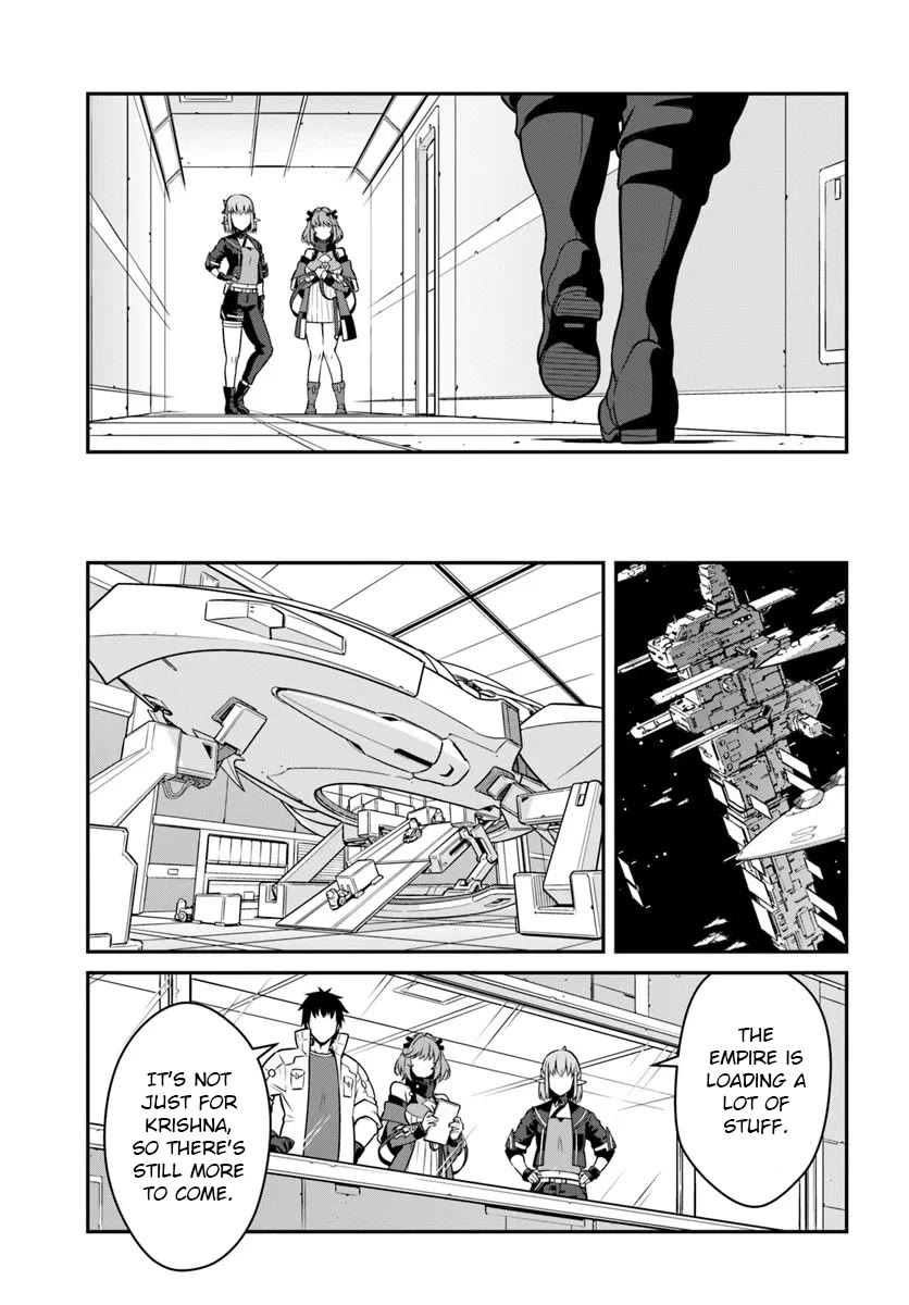 Mezametara Saikyou Soubi to Uchuusen-mochi Datta no de, Ikkodate Mezashite Youhei Toshite Jiyuu ni Ikitai chapter 54.2 page 11