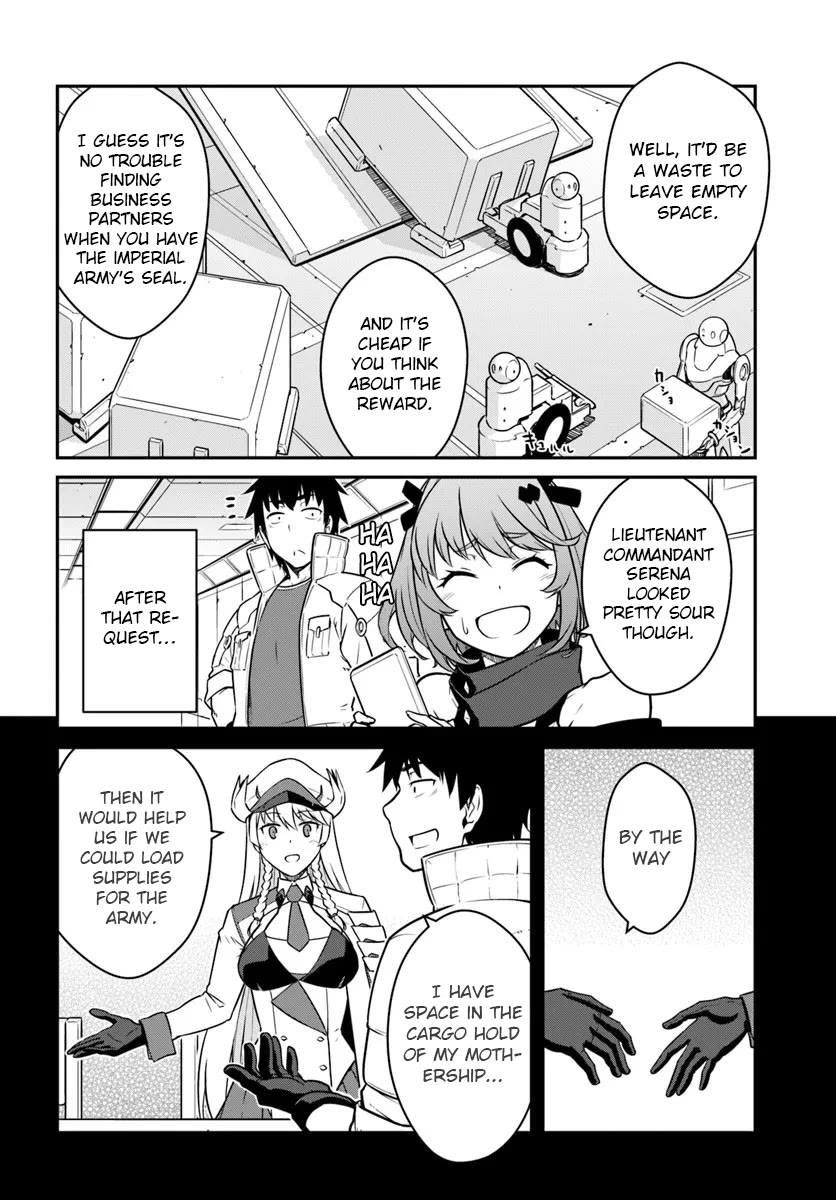 Mezametara Saikyou Soubi to Uchuusen-mochi Datta no de, Ikkodate Mezashite Youhei Toshite Jiyuu ni Ikitai chapter 54.2 page 12