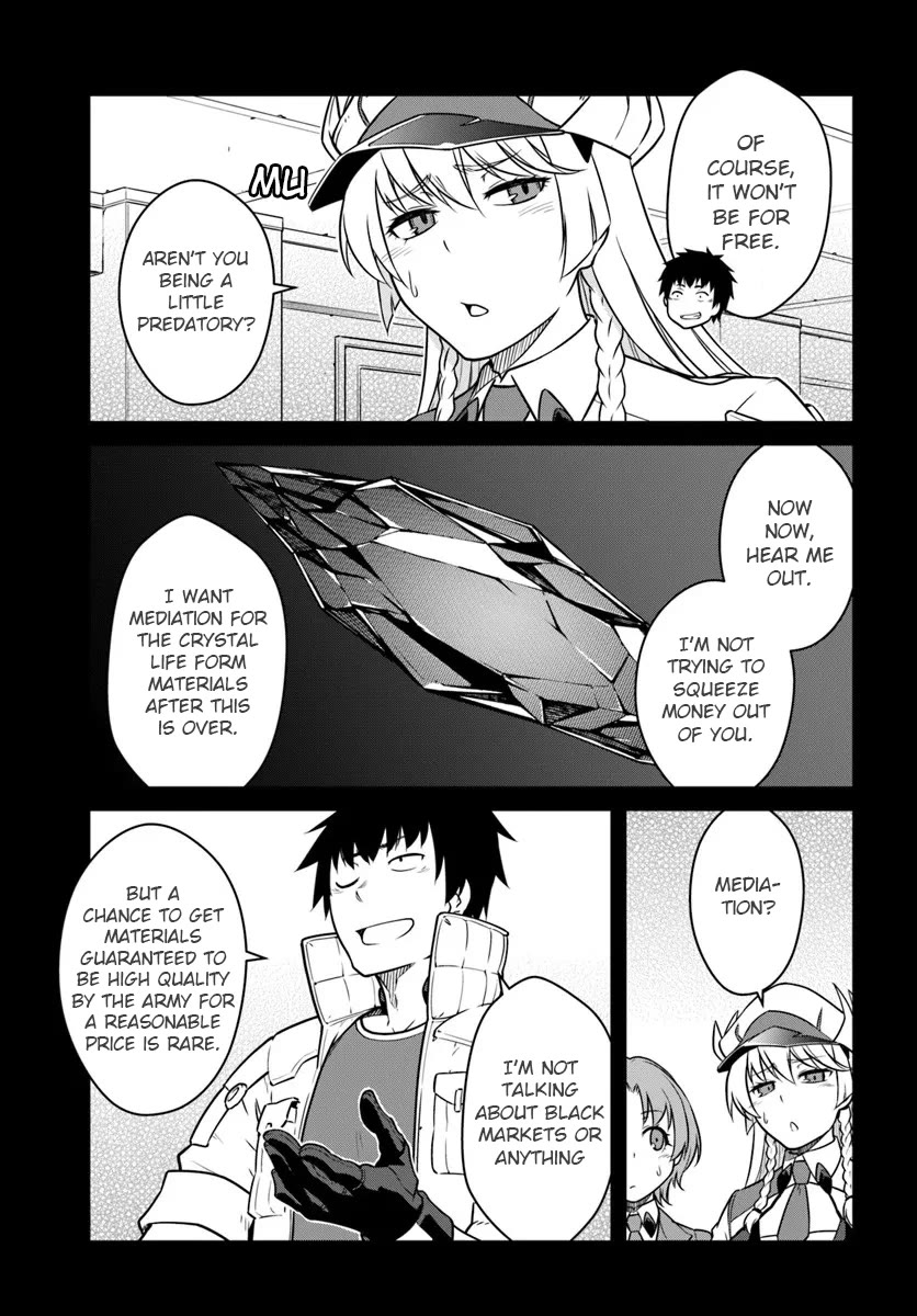 Mezametara Saikyou Soubi to Uchuusen-mochi Datta no de, Ikkodate Mezashite Youhei Toshite Jiyuu ni Ikitai chapter 54.2 page 13