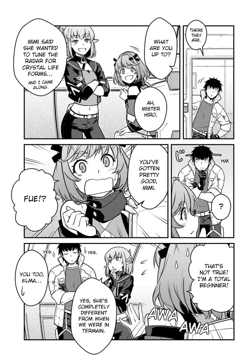 Mezametara Saikyou Soubi to Uchuusen-mochi Datta no de, Ikkodate Mezashite Youhei Toshite Jiyuu ni Ikitai chapter 54.2 page 3