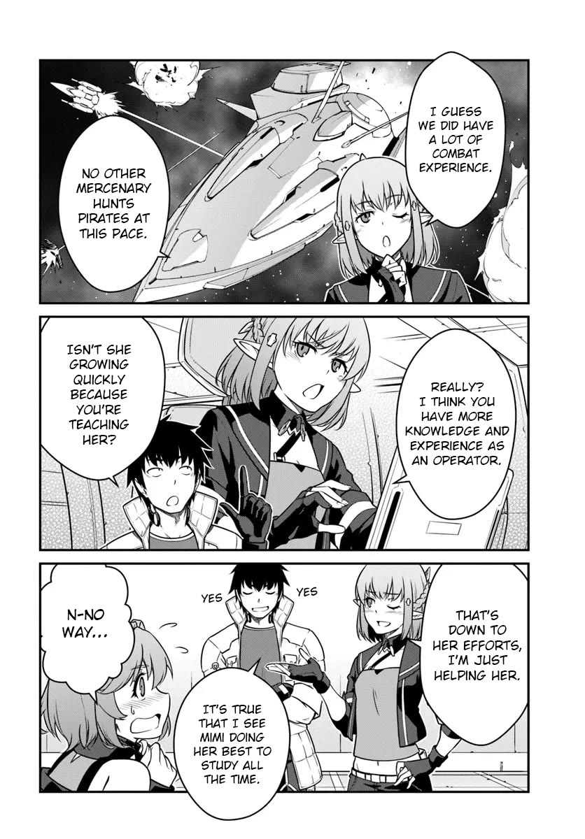 Mezametara Saikyou Soubi to Uchuusen-mochi Datta no de, Ikkodate Mezashite Youhei Toshite Jiyuu ni Ikitai chapter 54.2 page 8
