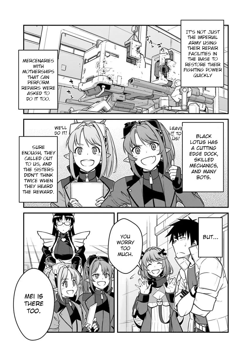 Mezametara Saikyou Soubi to Uchuusen-mochi Datta no de, Ikkodate Mezashite Youhei Toshite Jiyuu ni Ikitai chapter 56.1 page 5
