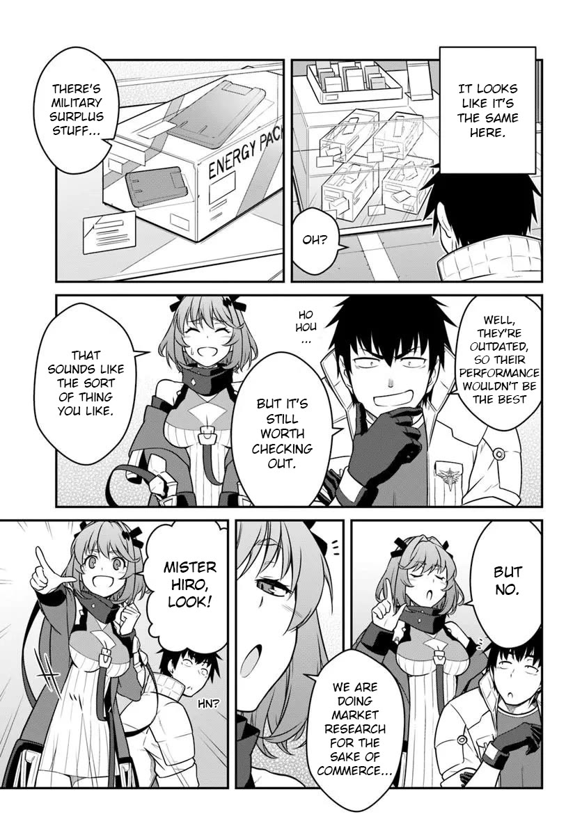 Mezametara Saikyou Soubi to Uchuusen-mochi Datta no de, Ikkodate Mezashite Youhei Toshite Jiyuu ni Ikitai chapter 56.1 page 9