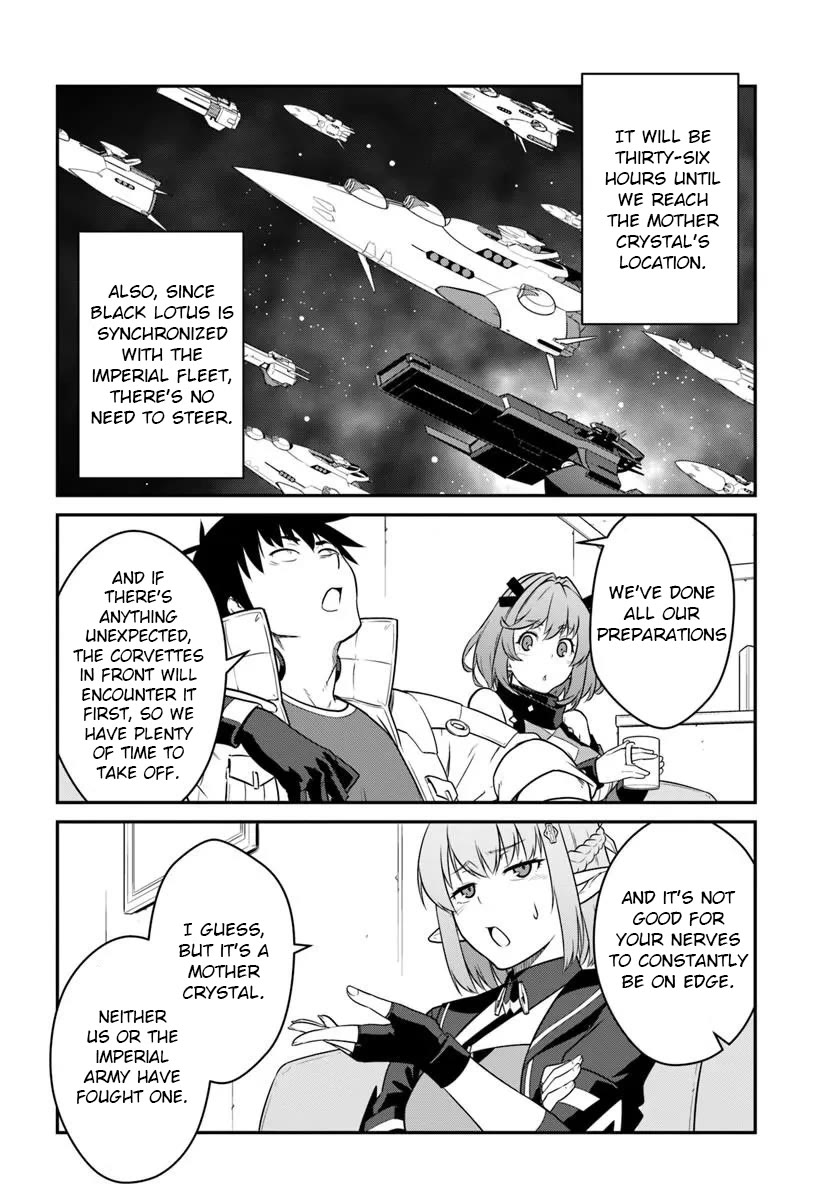 Mezametara Saikyou Soubi to Uchuusen-mochi Datta no de, Ikkodate Mezashite Youhei Toshite Jiyuu ni Ikitai chapter 57.1 page 12