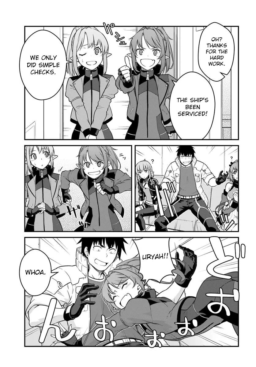 Mezametara Saikyou Soubi to Uchuusen-mochi Datta no de, Ikkodate Mezashite Youhei Toshite Jiyuu ni Ikitai chapter 57.2 page 1