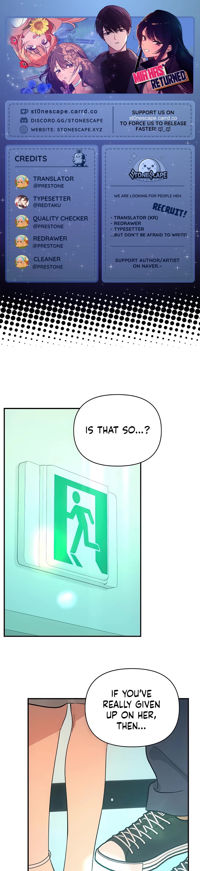 Mia Has Returned chapter 39 page 1