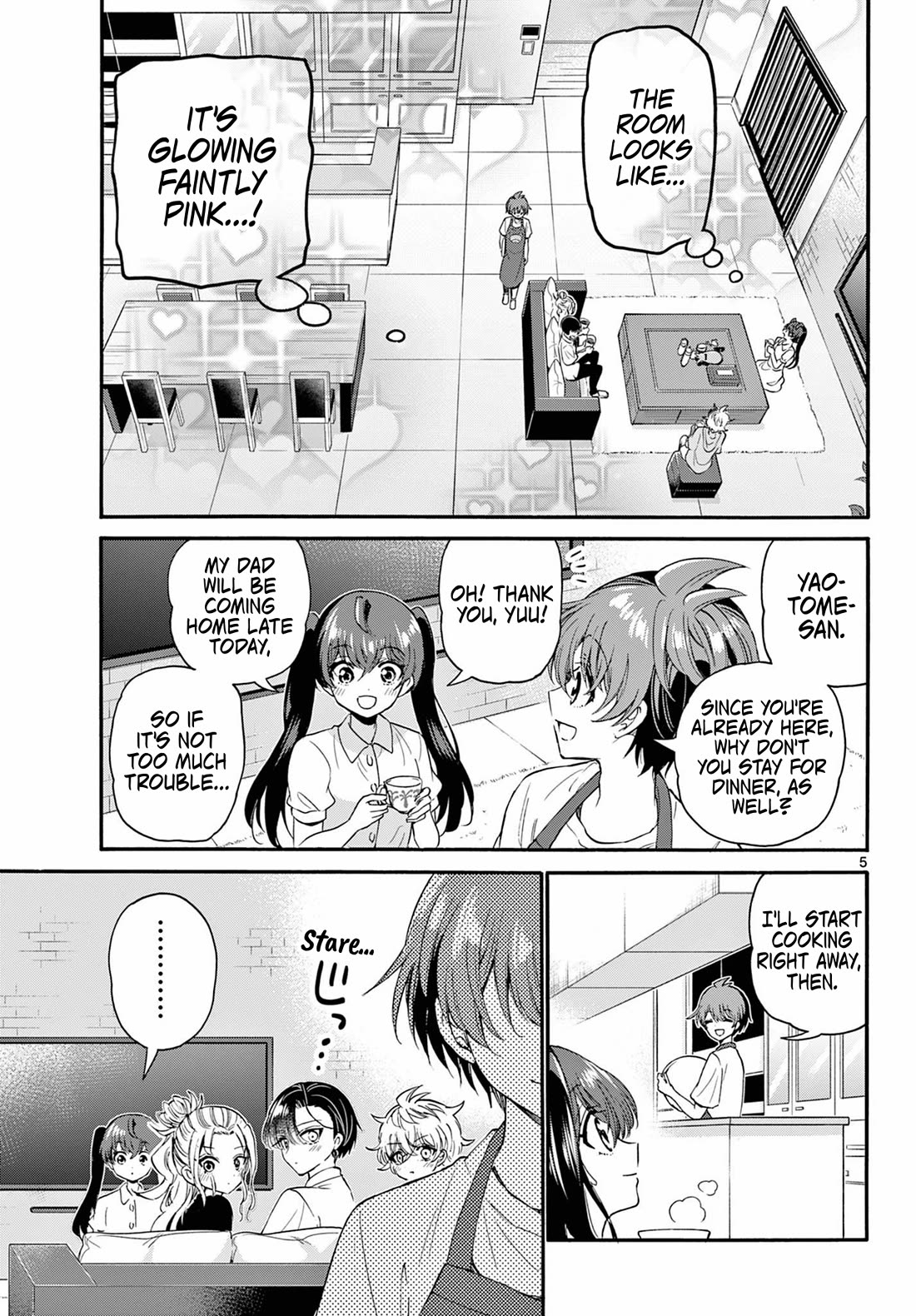 Mikadono Sanshimai wa Angai, Choroi chapter 110 page 5