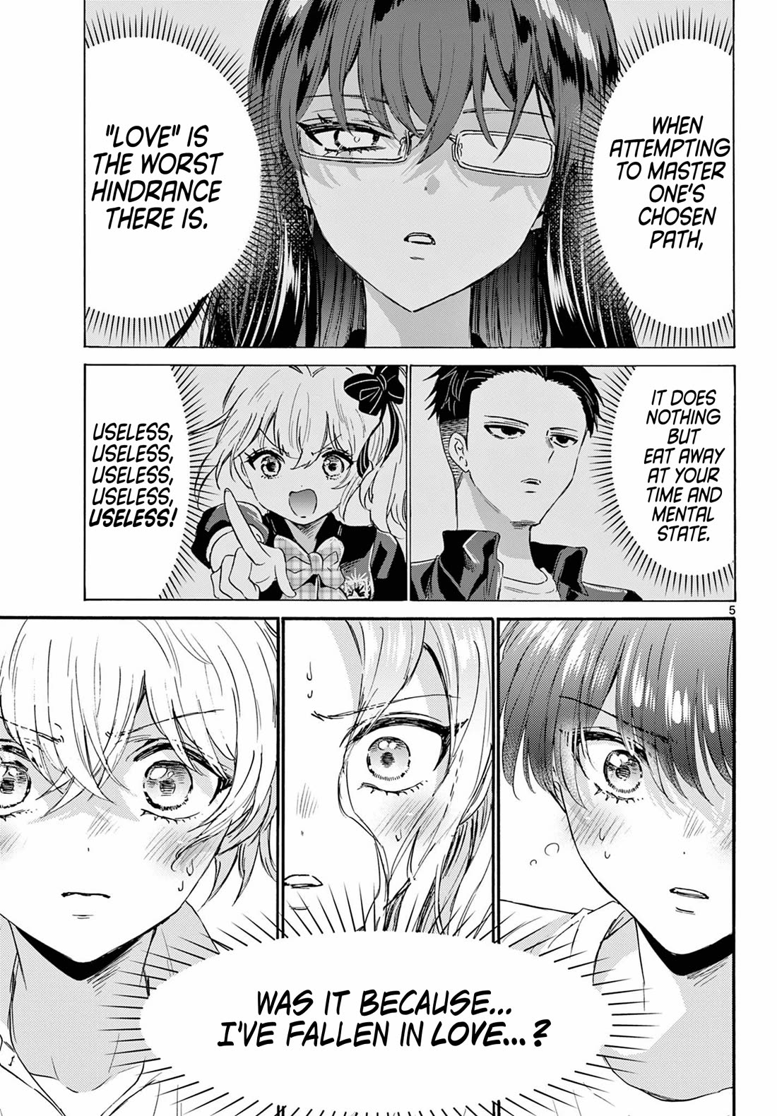 Mikadono Sanshimai wa Angai, Choroi chapter 126 page 5