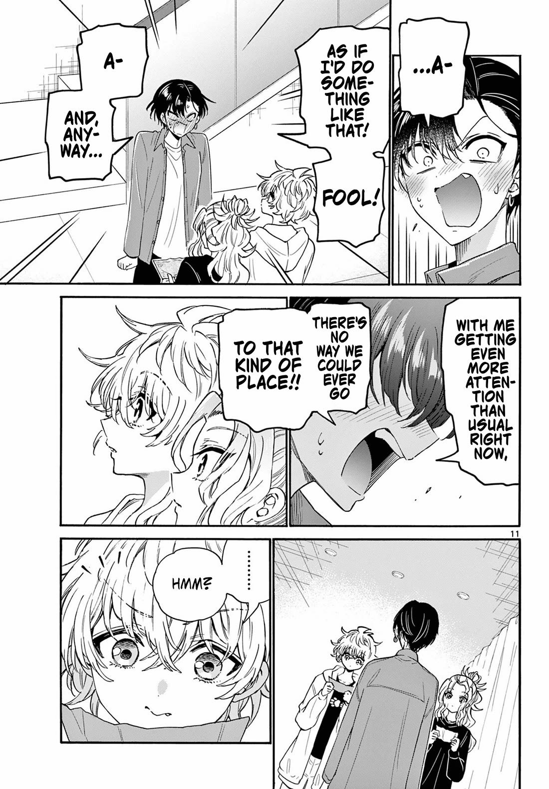 Mikadono Sanshimai wa Angai, Choroi chapter 149 page 11