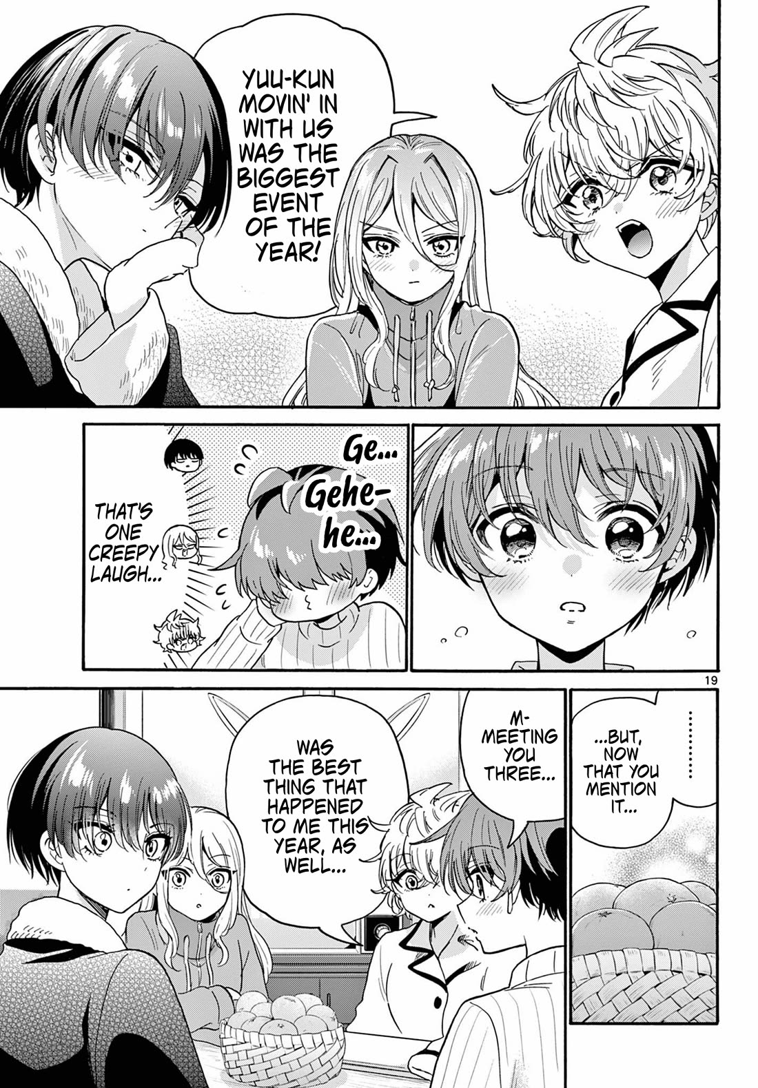 Mikadono Sanshimai wa Angai, Choroi chapter 187 page 19