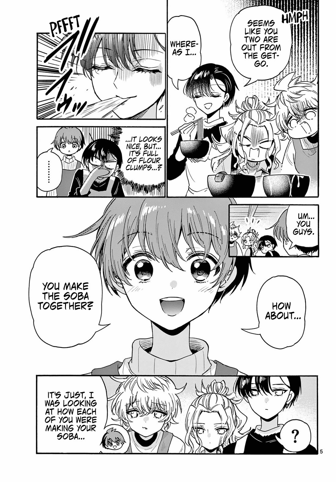 Mikadono Sanshimai wa Angai, Choroi chapter 187 page 5