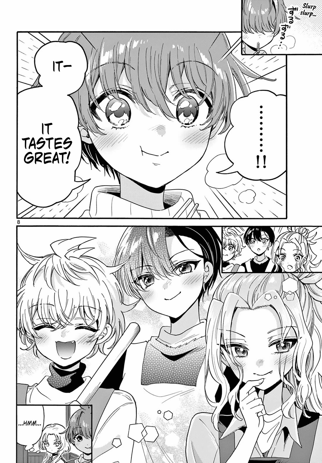 Mikadono Sanshimai wa Angai, Choroi chapter 187 page 8