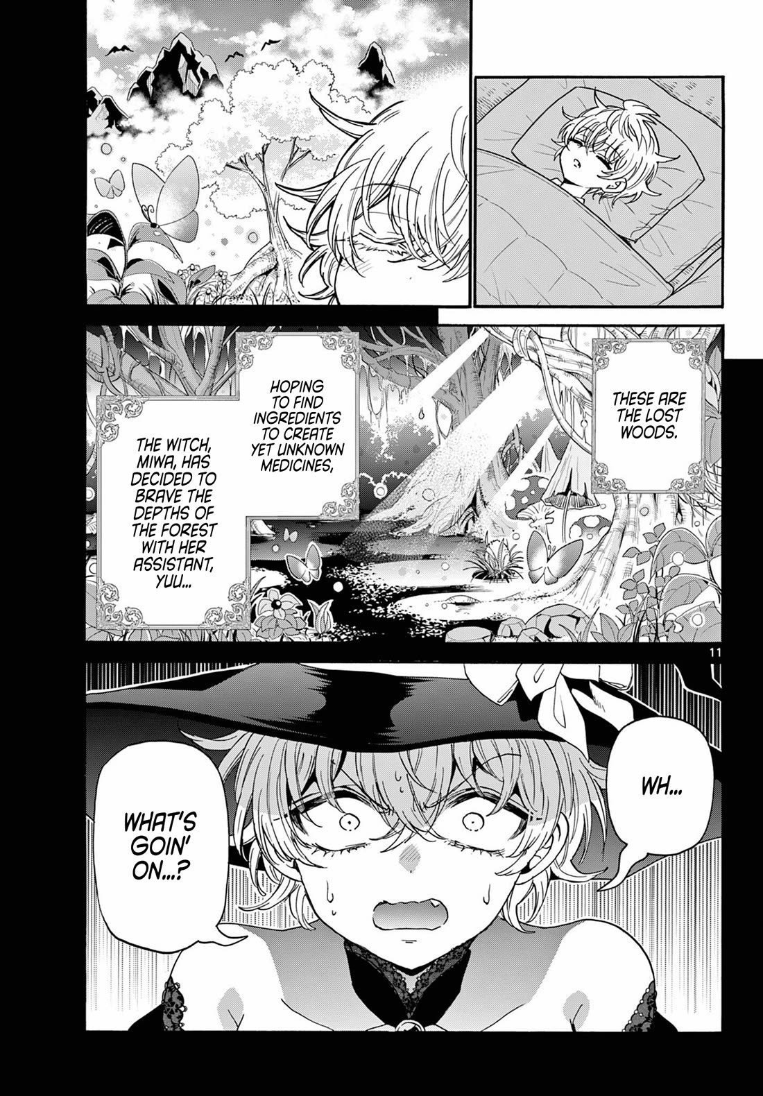 Mikadono Sanshimai wa Angai, Choroi chapter 188 page 11