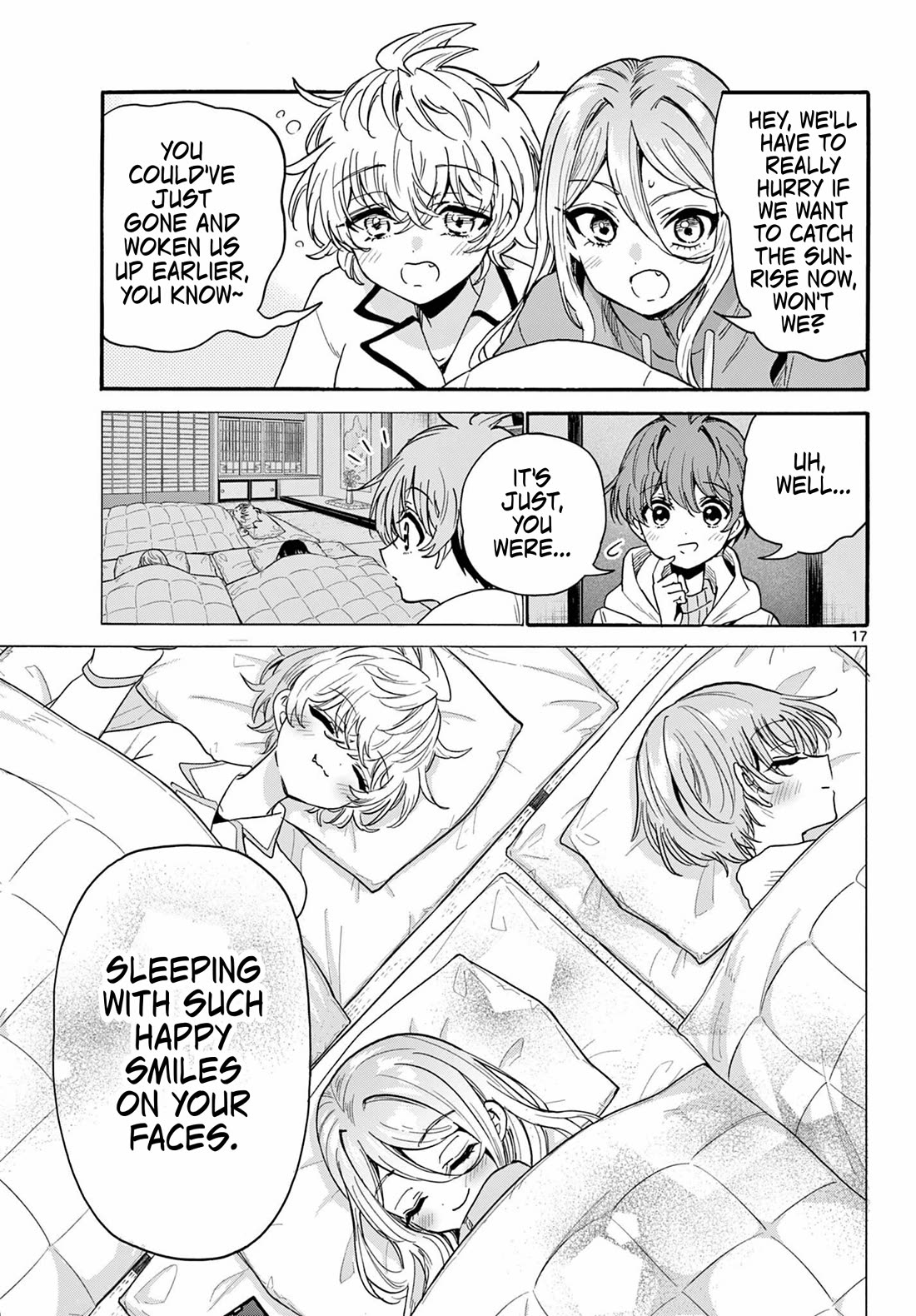 Mikadono Sanshimai wa Angai, Choroi chapter 188 page 17