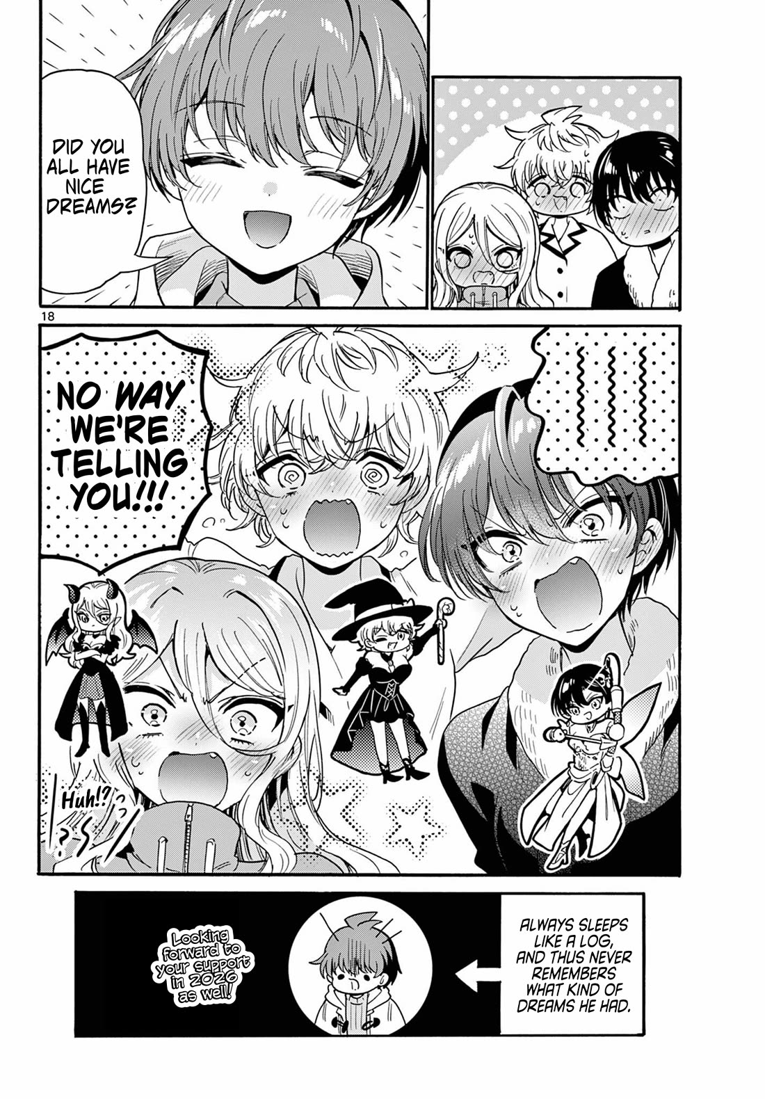 Mikadono Sanshimai wa Angai, Choroi chapter 188 page 18