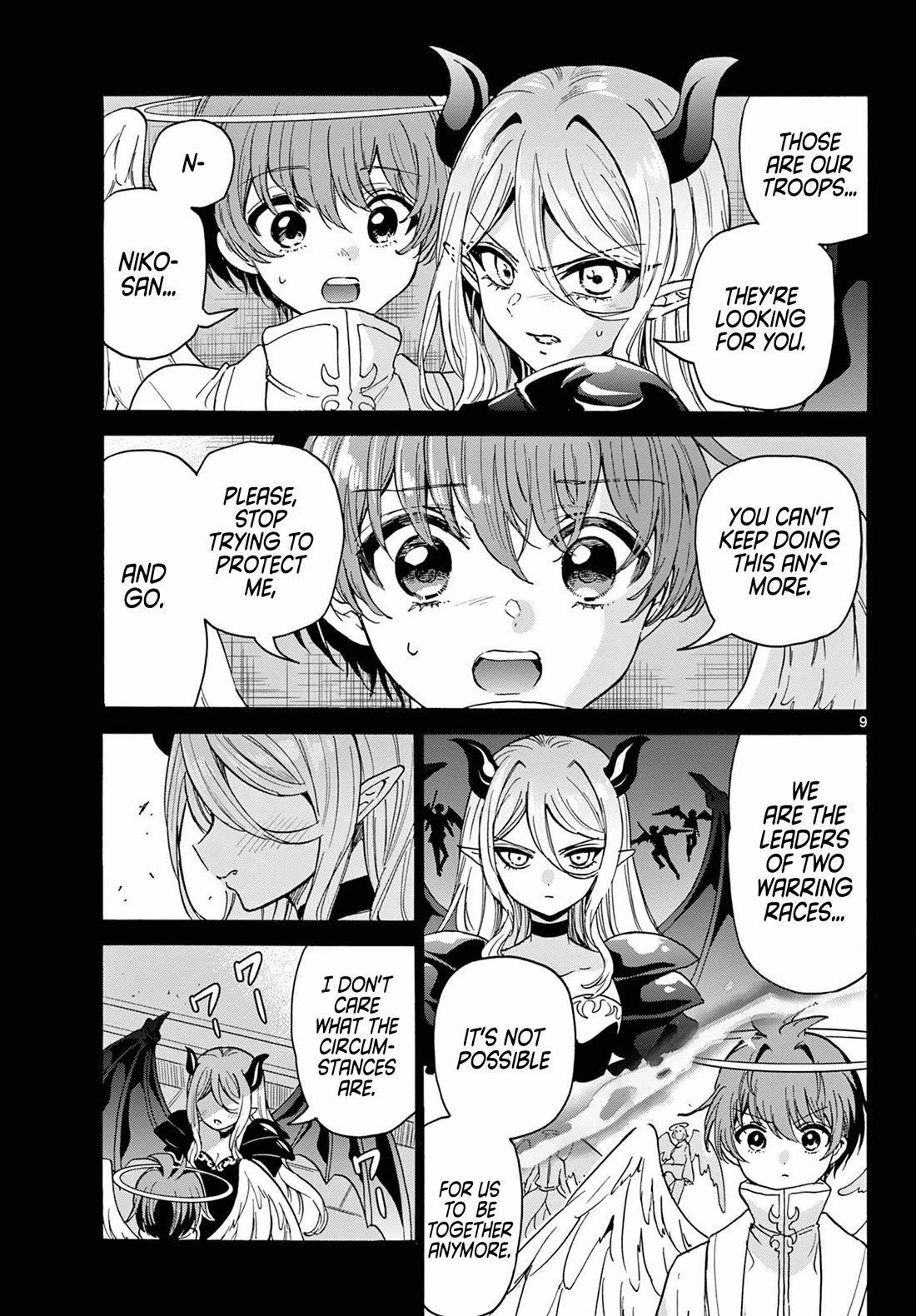 Mikadono Sanshimai wa Angai, Choroi chapter 188 page 9