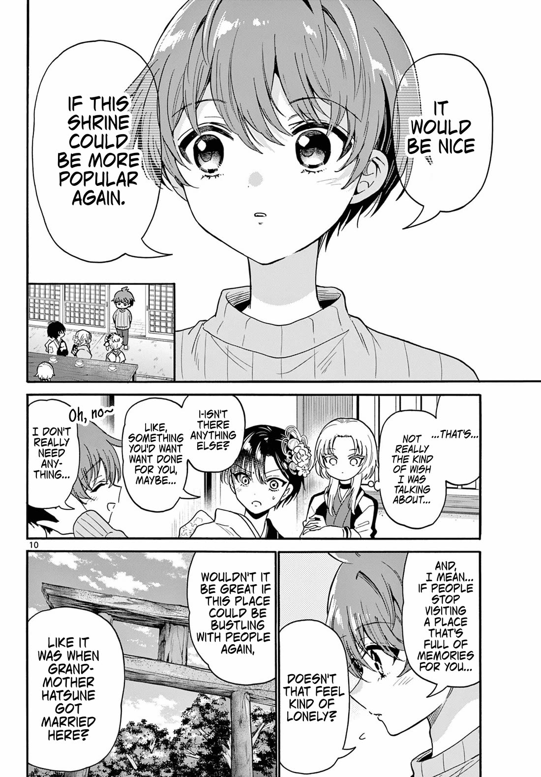 Mikadono Sanshimai wa Angai, Choroi chapter 189 page 10