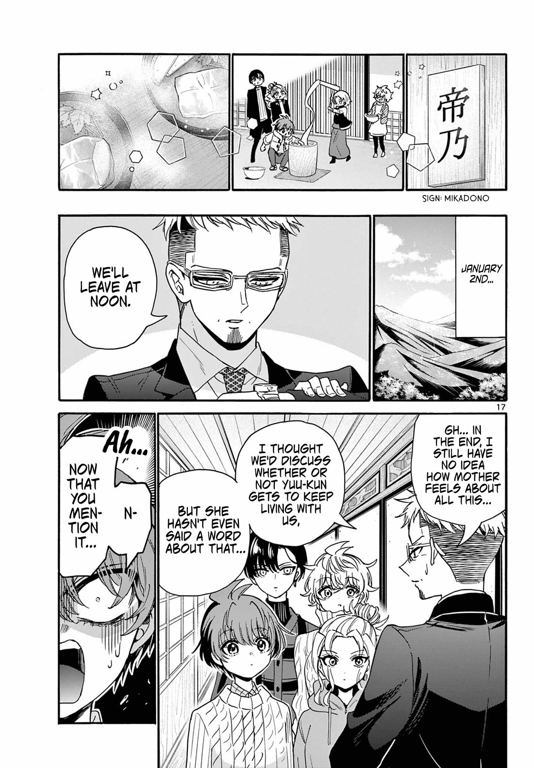 Mikadono Sanshimai wa Angai, Choroi chapter 190 page 16