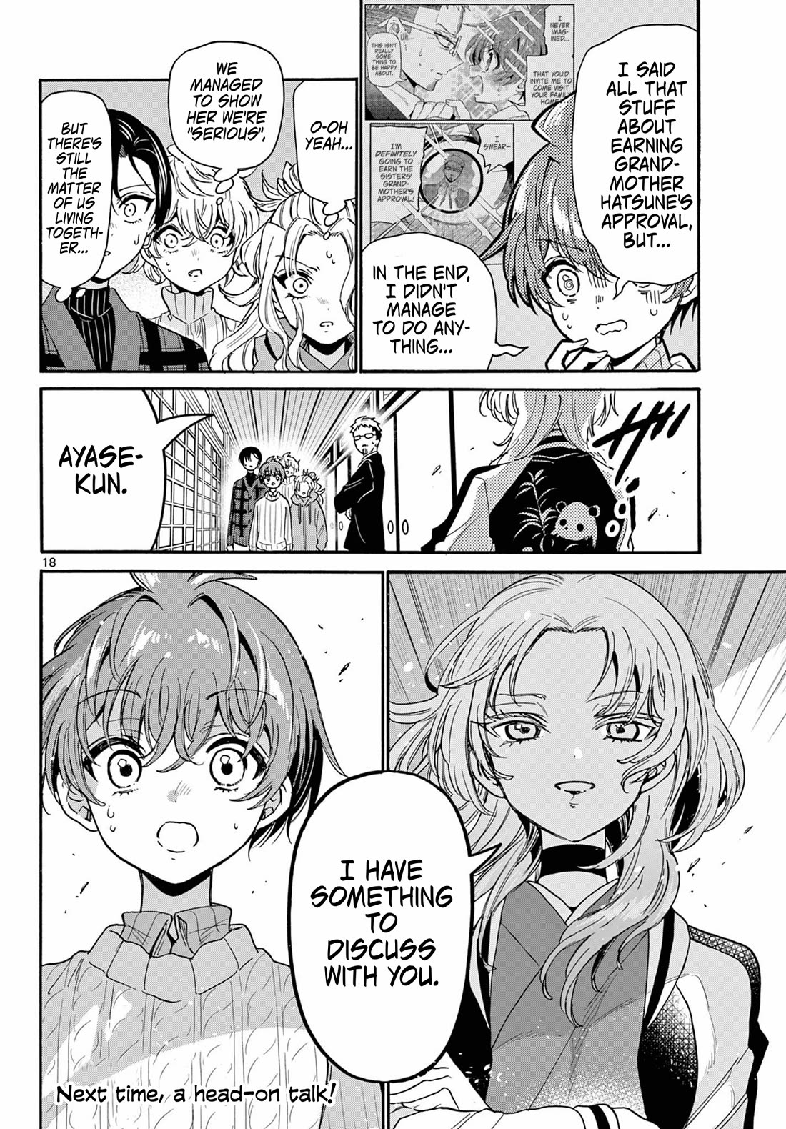 Mikadono Sanshimai wa Angai, Choroi chapter 190 page 17