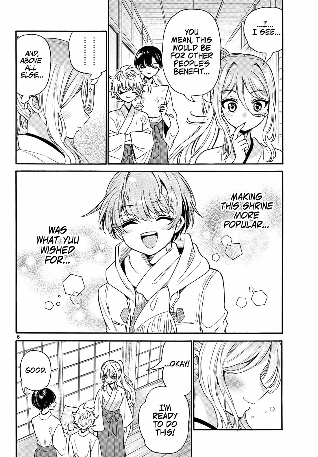 Mikadono Sanshimai wa Angai, Choroi chapter 190 page 6