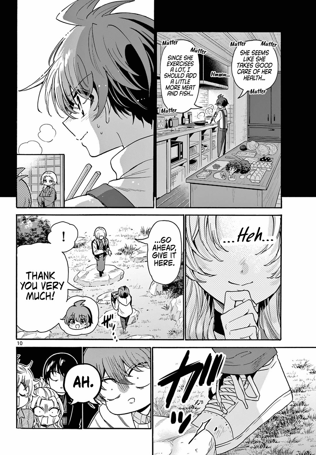 Mikadono Sanshimai wa Angai, Choroi chapter 191 page 10