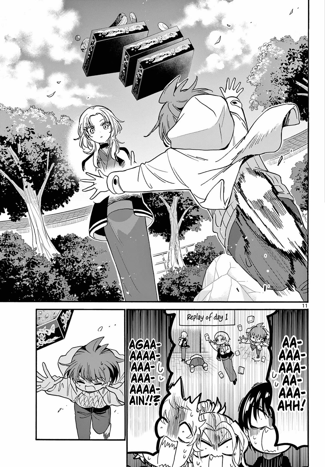 Mikadono Sanshimai wa Angai, Choroi chapter 191 page 11