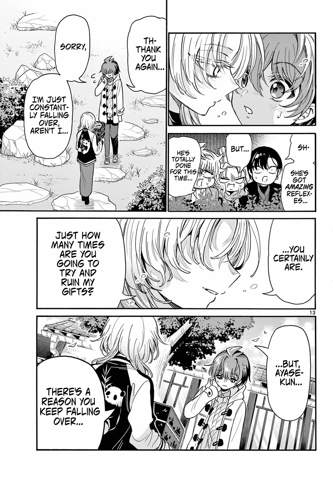 Mikadono Sanshimai wa Angai, Choroi chapter 191 page 13