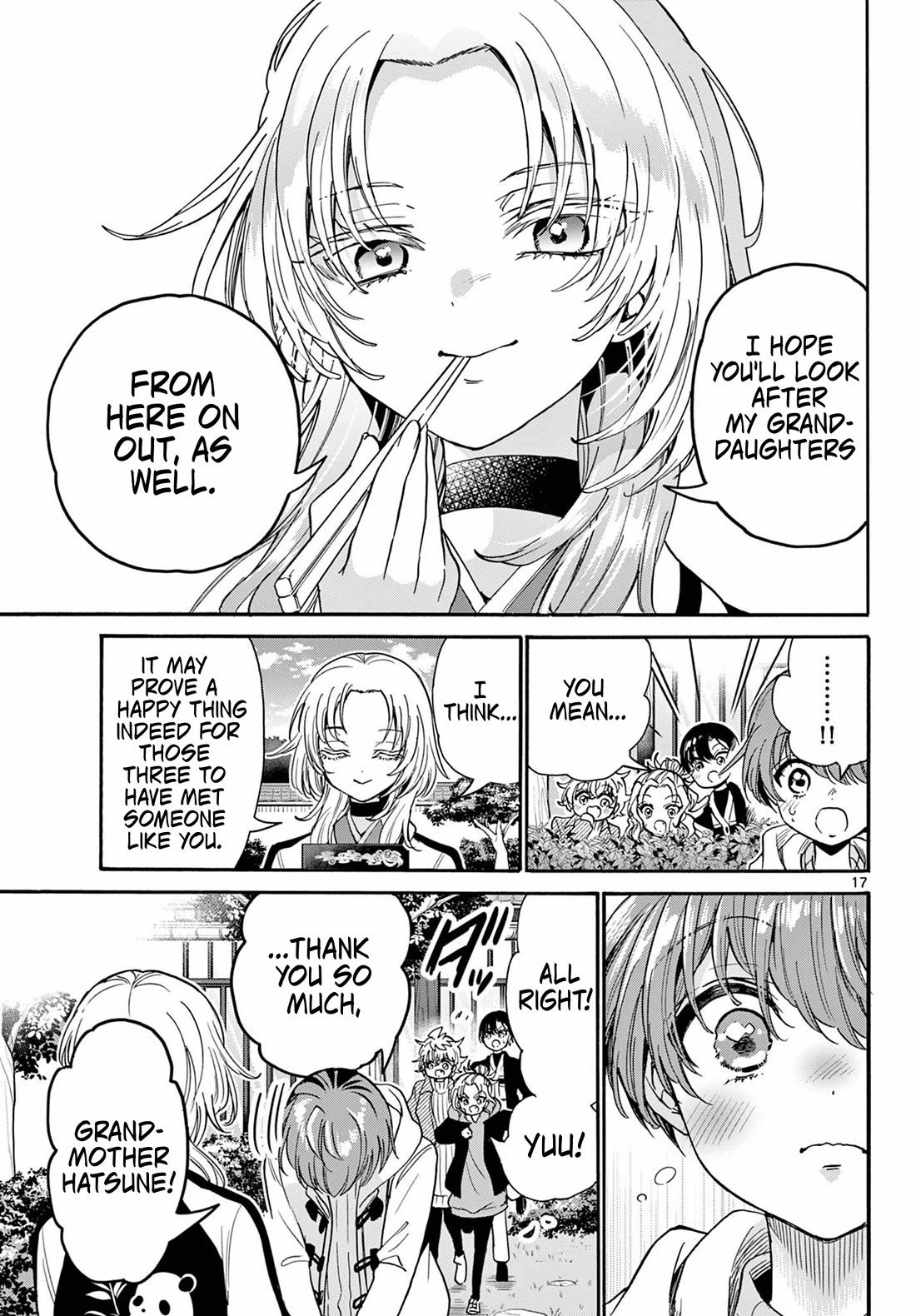 Mikadono Sanshimai wa Angai, Choroi chapter 191 page 17