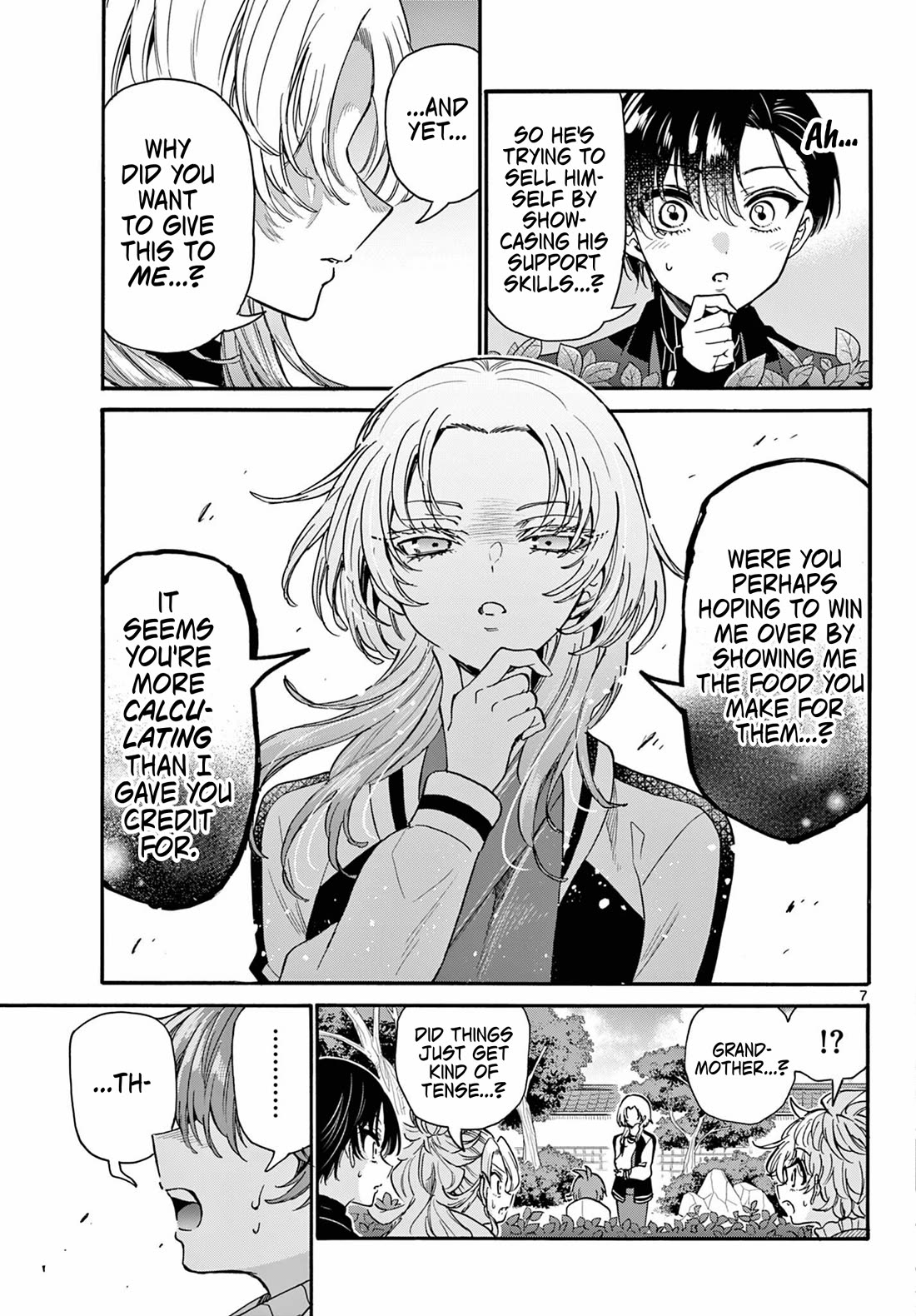 Mikadono Sanshimai wa Angai, Choroi chapter 191 page 7