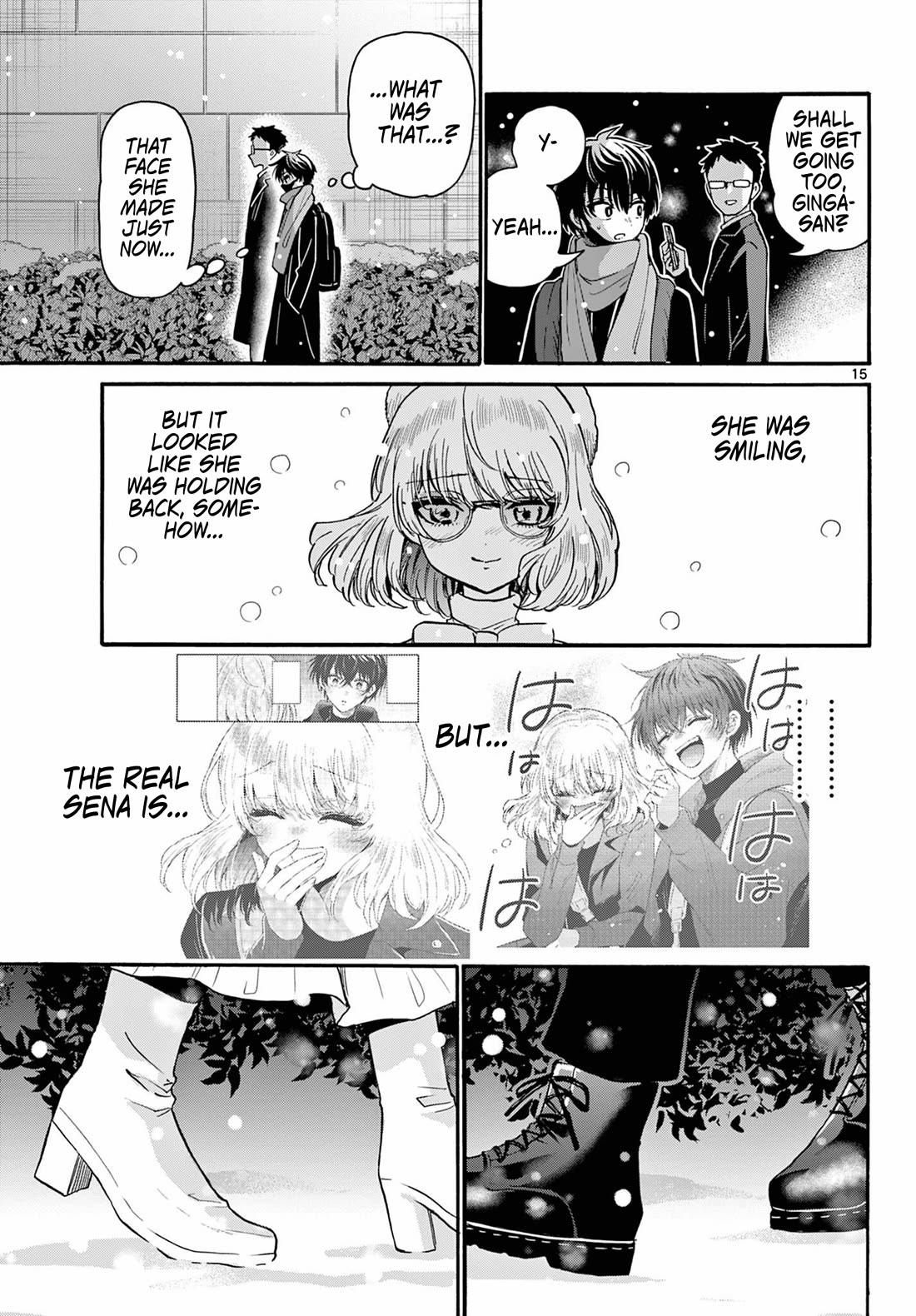 Mikadono Sanshimai wa Angai, Choroi chapter 193 page 15